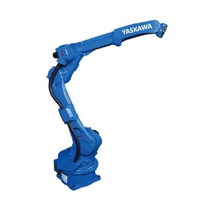 Un robot industriale di 6 assi di AR2010 con i saldatori dell'ARCO di RD350S per l'altro apparecchio per saldare