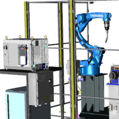 Braccio robot industriale di Motoman GP50 con il carico utile di And 50KG del saldatore dell'arco come manipolatore automatico