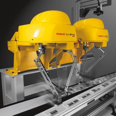 Braccio M-1iA/1HL del robot di 3 assi utilizzato per l'imballaggio del robot di delta del braccio del robot