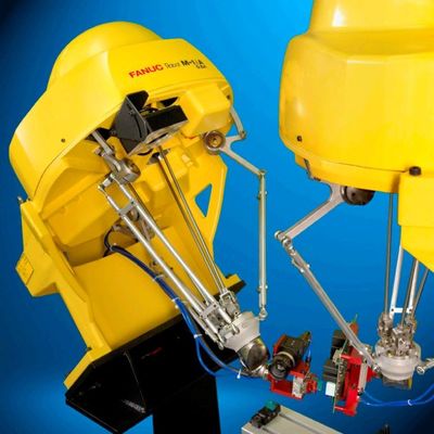 Braccio M-1iA/1HL del robot di 3 assi utilizzato per l'imballaggio del robot di delta del braccio del robot