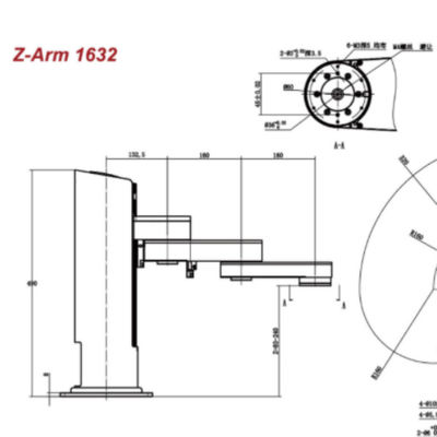 Caricando e scaricando il Z-braccio 1632 di Hitbot del robot una scelta e un posto di 4 assi come Cobot