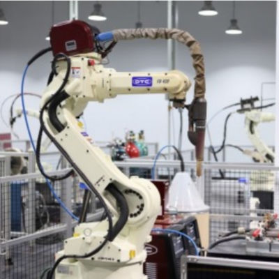 Automobile di OTC FD-B6 di asse del robot per saldatura di MIG 6 che salda saldatrice robot