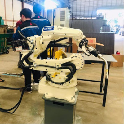 Automobile di OTC FD-B6 di asse del robot per saldatura di MIG 6 che salda saldatrice robot