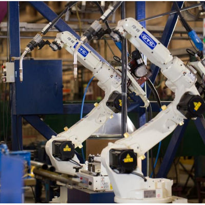Automobile di OTC FD-B6 di asse del robot per saldatura di MIG 6 che salda saldatrice robot