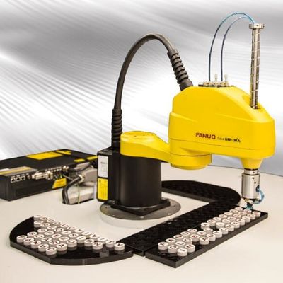 Mini Robot SR-3iA del manipolatore industriale di 4 Aixs come robot Scara per il maneggio dell'Assemblea e del materiale di motore