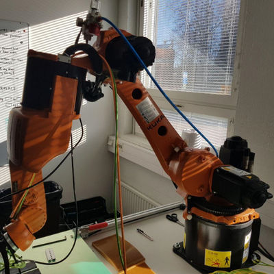 Robot di trasporto con palette KR8 R1620 con un braccio robot di 6 assi per il robot Palletizer
