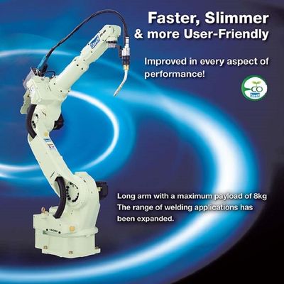 Robot per saldatura robot di Slimer e più veloce di FD-V8L con il carico utile 8KG come altro apparecchio per saldare per saldatura
