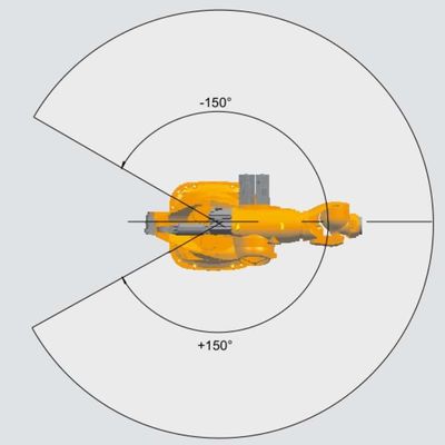 Saldatura a punti 1000 del titano del Kr di asse del braccio 6 del robot per saldatura come saldatrice