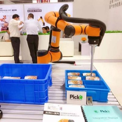 Selezionare e posizionare il robot AUBO I10 Cobot Braccio robotico 6 Asse per la gestione come robot collaborativo