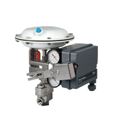 Il posizionatore pneumatico 3660 del regolatore di valvola For Single Acting funziona con la valvola a sfera come posizionatore della valvola