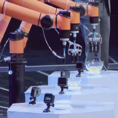 Asse di Cobot AUBO I16 6 per il carico e lo scarico come robot di collaborazione