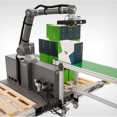 Automatizzazione del braccio del robot di saldatura OMRON TM12 6 assi Braccio robotico come robot collaborativo