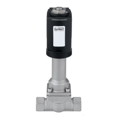 Tipo 6026 valvola del tuffatore con 2/2-way Media-separato per ad azione diretta della valvola di regolazione di Burkert