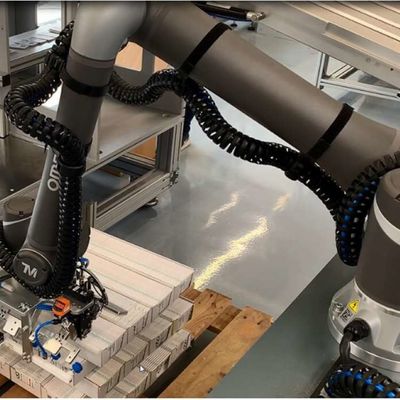 Asse robot di collaborazione del braccio OMRON TM12M Robot Arm 6 come robot di Cobot