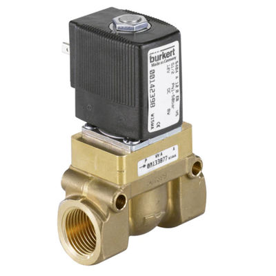 Tipo 5404 elettrovalvola a solenoide di Burkert con 2/2-Way Servo-assistito come valvola di pistone delle parti della valvola