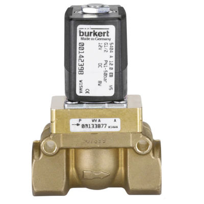 Tipo 5404 elettrovalvola a solenoide di Burkert con 2/2-Way Servo-assistito come valvola di pistone delle parti della valvola