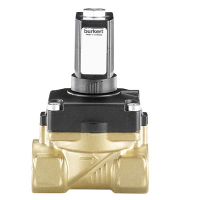 Ente di valvola compatto di tipo 6211 modo della valvola a diaframma 2/2 Servo-assistito come elettrovalvola a solenoide