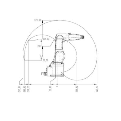 Robot per saldatura Cina TKB060-6kg-720mm per saldatura come altro apparecchio per saldare
