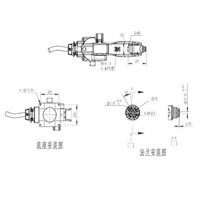 Scelta del braccio di asse della Cina TKB1210-7KG-960mm 6 del robot industriale e robot robot del posto