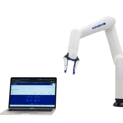Robot di KINOVA Gen3 lite di collaborazione con le capacità del carico utile del braccio e della pinza di presa del robot di 6 assi decisive sul robo sicuro della pinza di presa