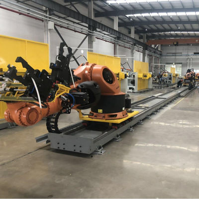 Ferrovia di guida lineare di uso del braccio del robot industriale con l'alto carico utile ed uso ad alta velocità per il robot del abb o l'altro robot industriale