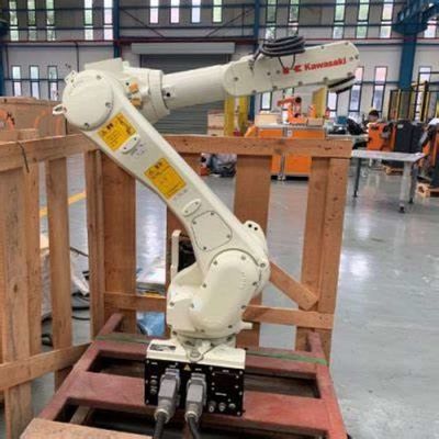 Kawasaki RS010N 6 Asse braccio robotico con posizionatore di saldatura CNGBS per robot di saldatura