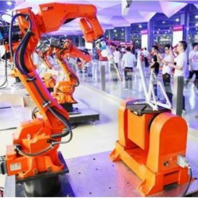 Robot di saldatura automatico QJR6-1400H con posizionatore di saldatura CNGBS per robot di saldatura intelligente