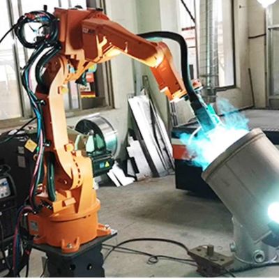 Robot robot di saldatura di asse QJR6-3 Cina del braccio 6 con il robot per saldatura dei saldatori di MIG
