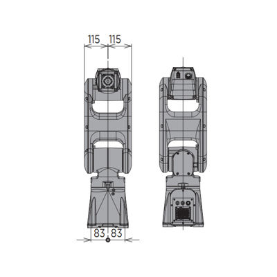 Macchina del palletizer di asse del braccio 6 del robot del robot industriale MOTOMAN-GP7 con il palletizer del robot dei pallet