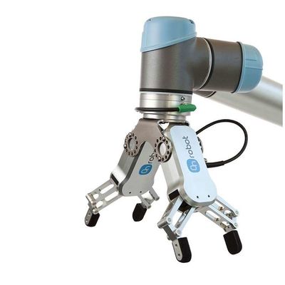 Robot collaborativo combinato con la pinza del braccio robotico RG2 per la manipolazione del Cnc come pinza del robot
