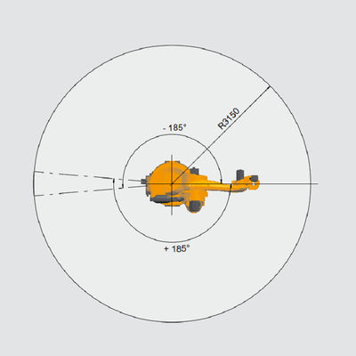 Asse di trasporto con palette del braccio 6 del robot del robot di PA del Kr 470 di Kuka con il braccio di trasporto con palette del robot del carico utile 470kg