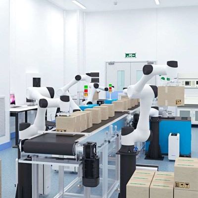 Braccio robotico collaborativo 6 assi CR3 Robot cinese con CNGBS Robot Gripper come manipolazione Cobot