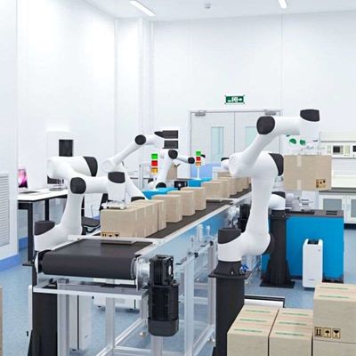 Braccio Robot Collaborativo 6 Asse CR16 Robot cinese con CNGBS Robot Gripper Cargo utile 16 kg Come Cobot