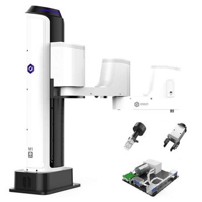 Scara Robot Cina M1 Robot collaborativo con pinza per l'automazione di selezione visiva come Cobot