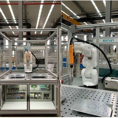 Piccolo braccio robotico universale a 6 assi Cina ER6-730-MI con pacchetto di abbigliamento CNGBS come robot di gestione