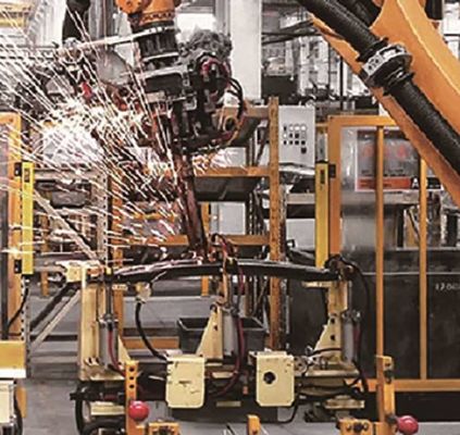 Braccio robot di asse ER6-1600 del robot per saldatura 6 per saldatura come robot per saldatura di MIG