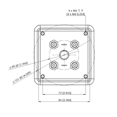 Pinza di presa elettrica compatta e personalizzabile di vuoto della pinza di presa robot utilizzata con Cobot ed il robot per saldatura di MIG