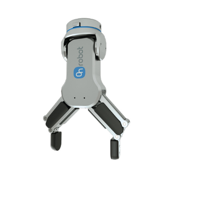 Grande pinza di presa del dito del colpo 2 utilizzata con il robot di collaborazione di UR 5E per le parti dell'attrezzatura di maneggio del materiale