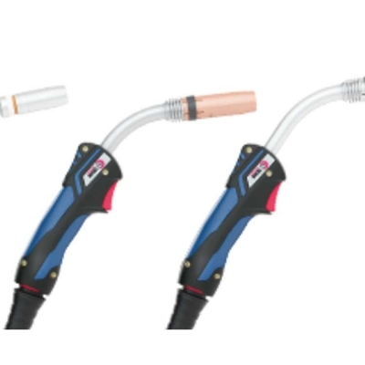 Torcia di saldatura Mig raffreddata ad aria MB EVO PRO 26 con braccio robot per l'automazione del saldatura come torce di saldatura