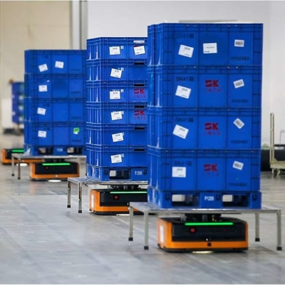 AGV Robot Q3-600C Cargo utile 600kg con CNGBS Cobot Robot Arm For Automation Project Come AGV