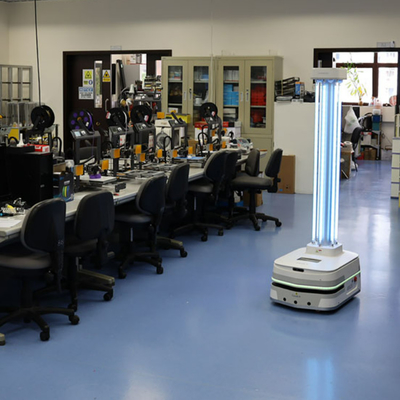 Robot UV astuto di disinfezione di luce UV del robot del AGV di Geek+ il guardiano di salute pubblica