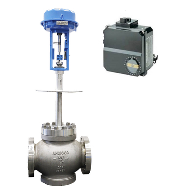 Valvola di controllo pneumatica di bassa temperatura con il posizionatore della valvola di Metso Neles