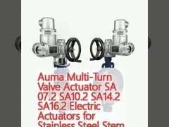 Auma Multi-Turn Valve Actuator SA 07.2 SA10.2 SA14.2 SA16.2 Attuatori elettrici per valvola di controllo pneumatico in acciaio inossidabile