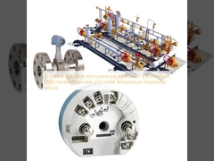 Set completo di misuratore di portata a vortice Rosemount 8800 e sensore trasmettitore di temperatura 644