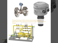 Proline Promass A 100 Coriolis Flowmeter Applicazioni industriali con posizionatore opzionale fino a 40 bar